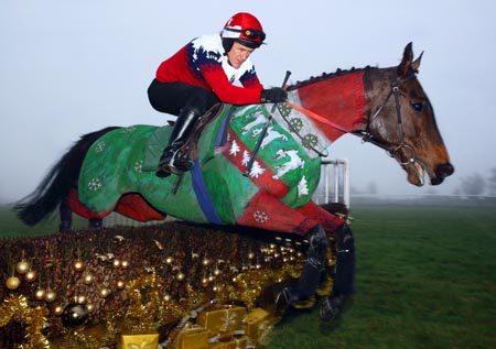 AP McCoy Dons A Christmas Jumper On A Christmas Jumper - Horse & Hound AP McCoy dons a Christmas jumper on a Christmas jumper - AP McCoy Dons A Christmas Jumper On A Christmas Jumper - Horse & Hound